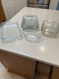Pyrex/Anchor Bakeware 8pcs.