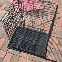 Single Door Folding Wire Dog Crate