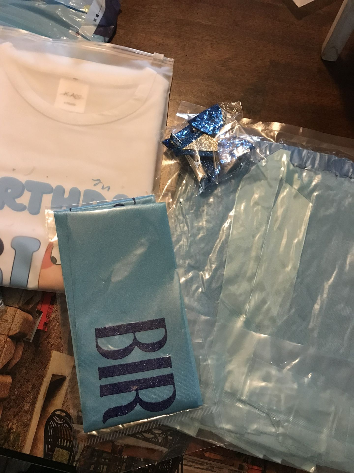 Bluey Birthday Bundle For girl (size 6)