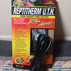 ZOO MED, Under Tank Heater, Black, Mini