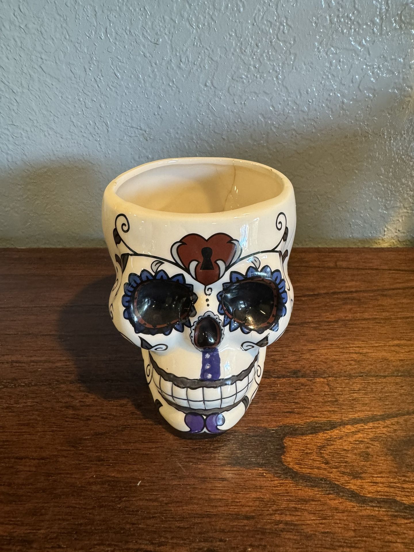 Day Of The Dead/Día de los Muertos Sugar Skull Planter