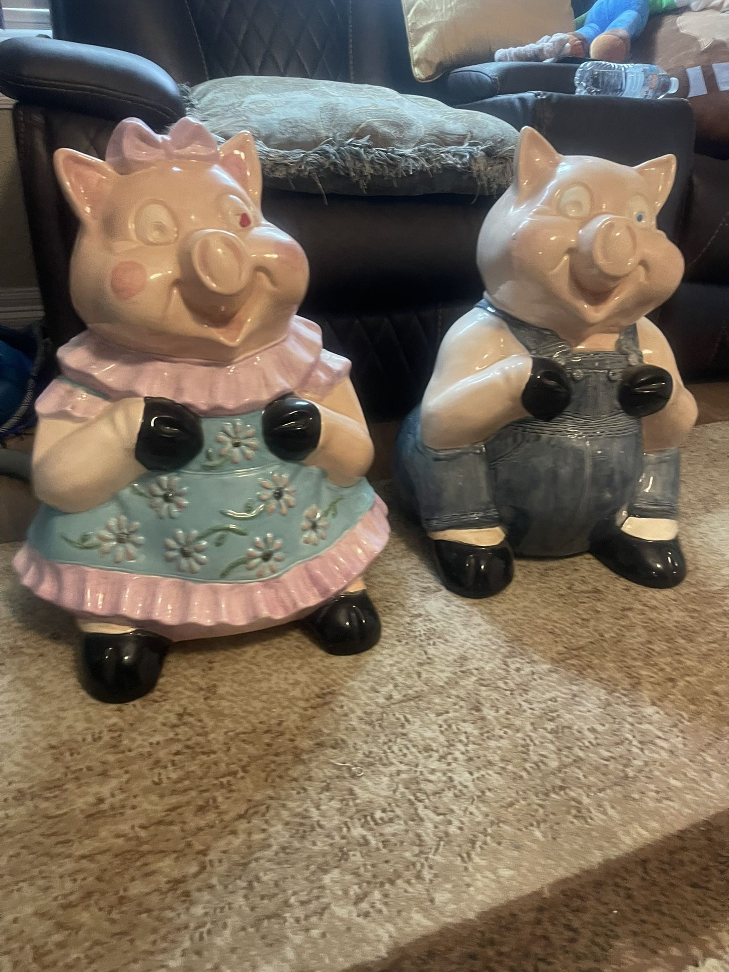 😍😍 Dos Hermosos Cerditos Grandes De Alcancía😍