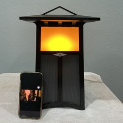 Acoustic Research Santa Cruz AWSF100 Bluetooth Outdoor Flame Speaker