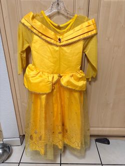 Child Size Yellow Bell Dress Large Costume