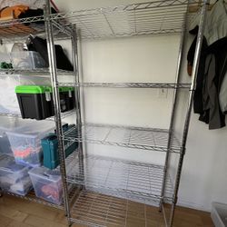 Metal Shelving Unit
