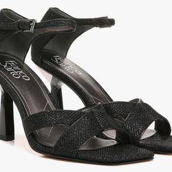 Franco Sarto Women's Rania 2 Stiletto Cut-Out Gold High Heels, Size 5.5 #129