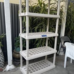 Excellent Condition, Heavy Duty plastic organizer rack