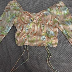 Women’s Off Shoulder Crop Top