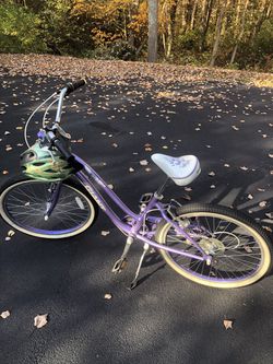 Girl’s bike And Helmet