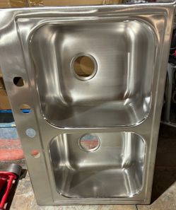 Kohler Double Sink only.