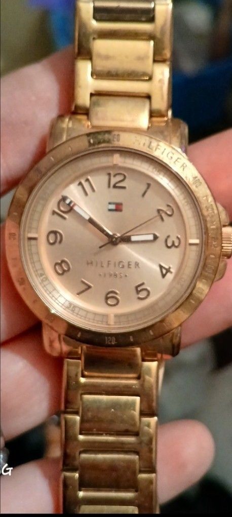 Rose Gold Tommy Hilfiger Women's Watch