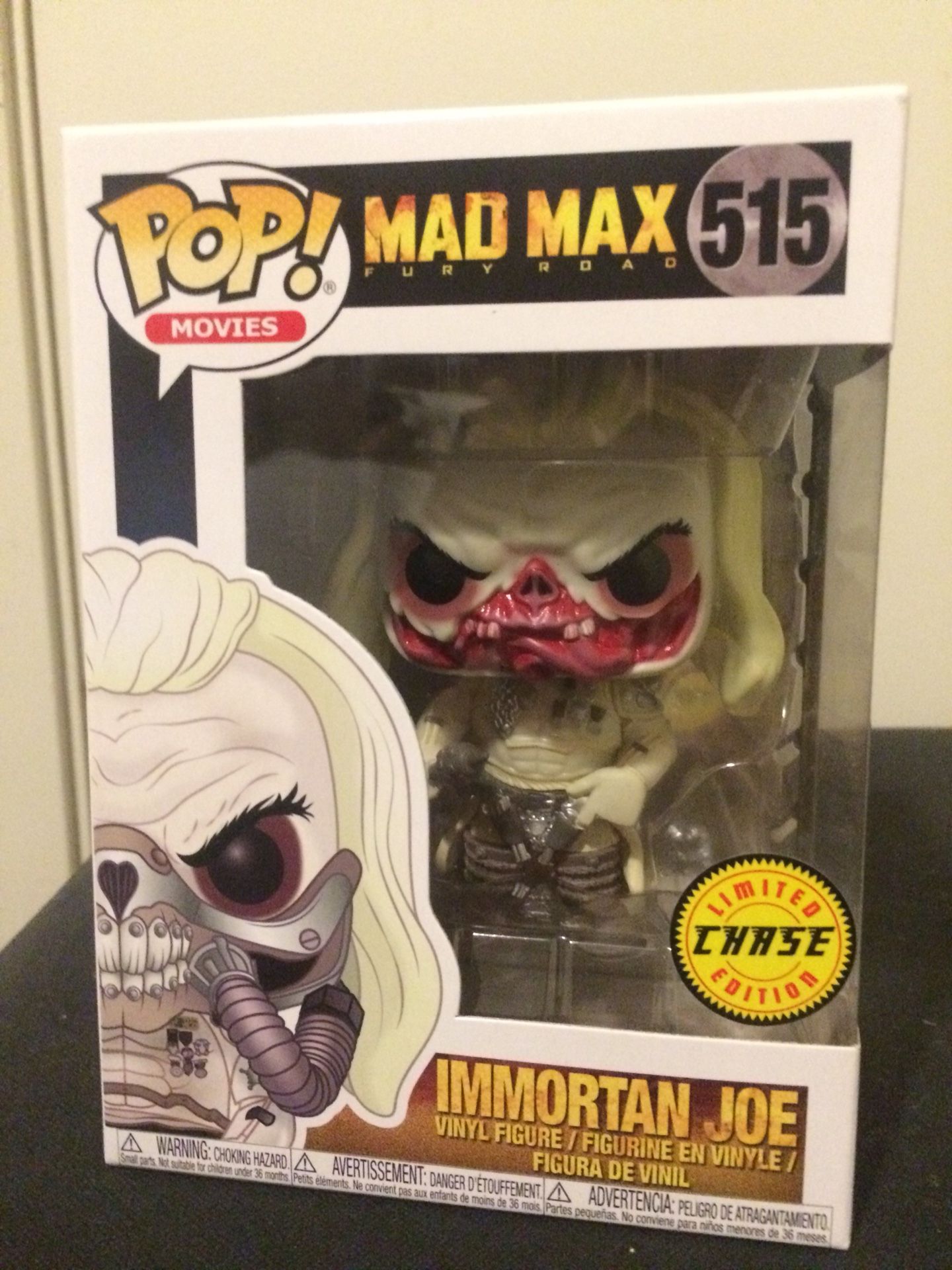 Funko POP! Mad Max Fury Road Immortan Joe (unmasked) Chase