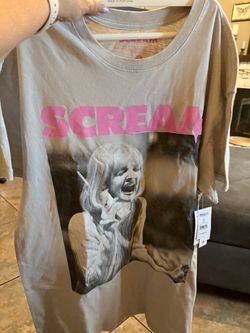 Scream Graphic T-Shirt with Tags