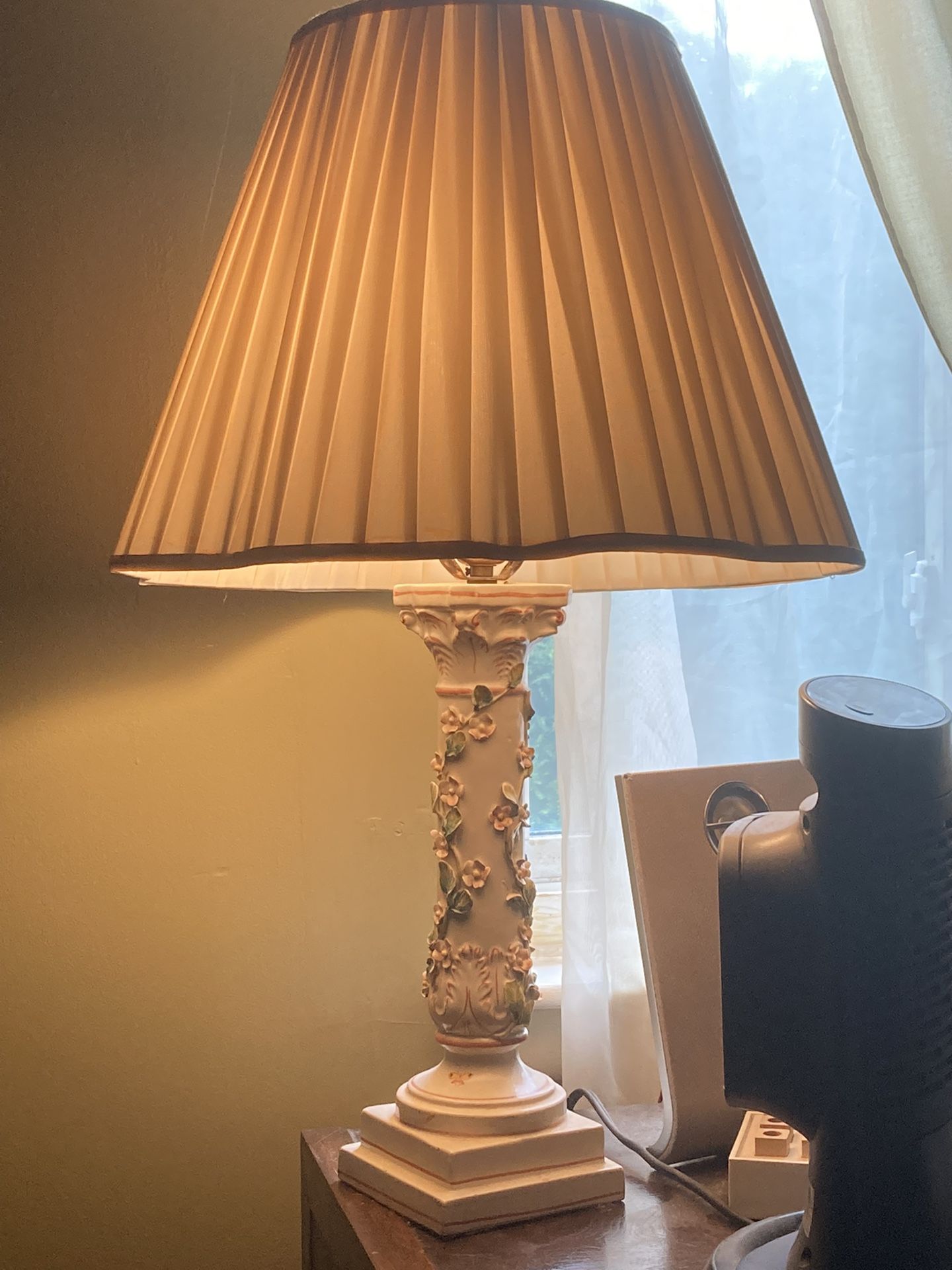 2 Antique Porcelain Lamps
