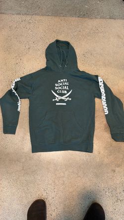 ANTI SOCIAL SOCIAL CLUB X NEIGHBORHOOD HOODIE SWEATER SZ MEDIUM STREETWEAR
