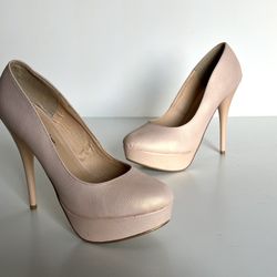 Janice Brand, Giselle-02 High Heels Light Pink Women’s Shoes Size 7