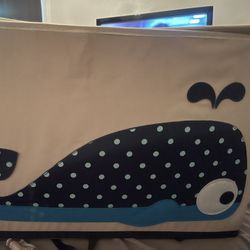 3 Sprouts Whale Toy Chest
