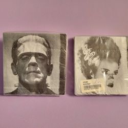 Frankenstein & Bride Napkins 