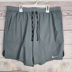 NWT Nike Brief Lined 7 inch Running Shorts Standard Fit CJ5459 085 Grey Men’s XL