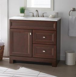 Home Decorations Collection 30 in. Single Sink Vanity Sedgewood Collection
