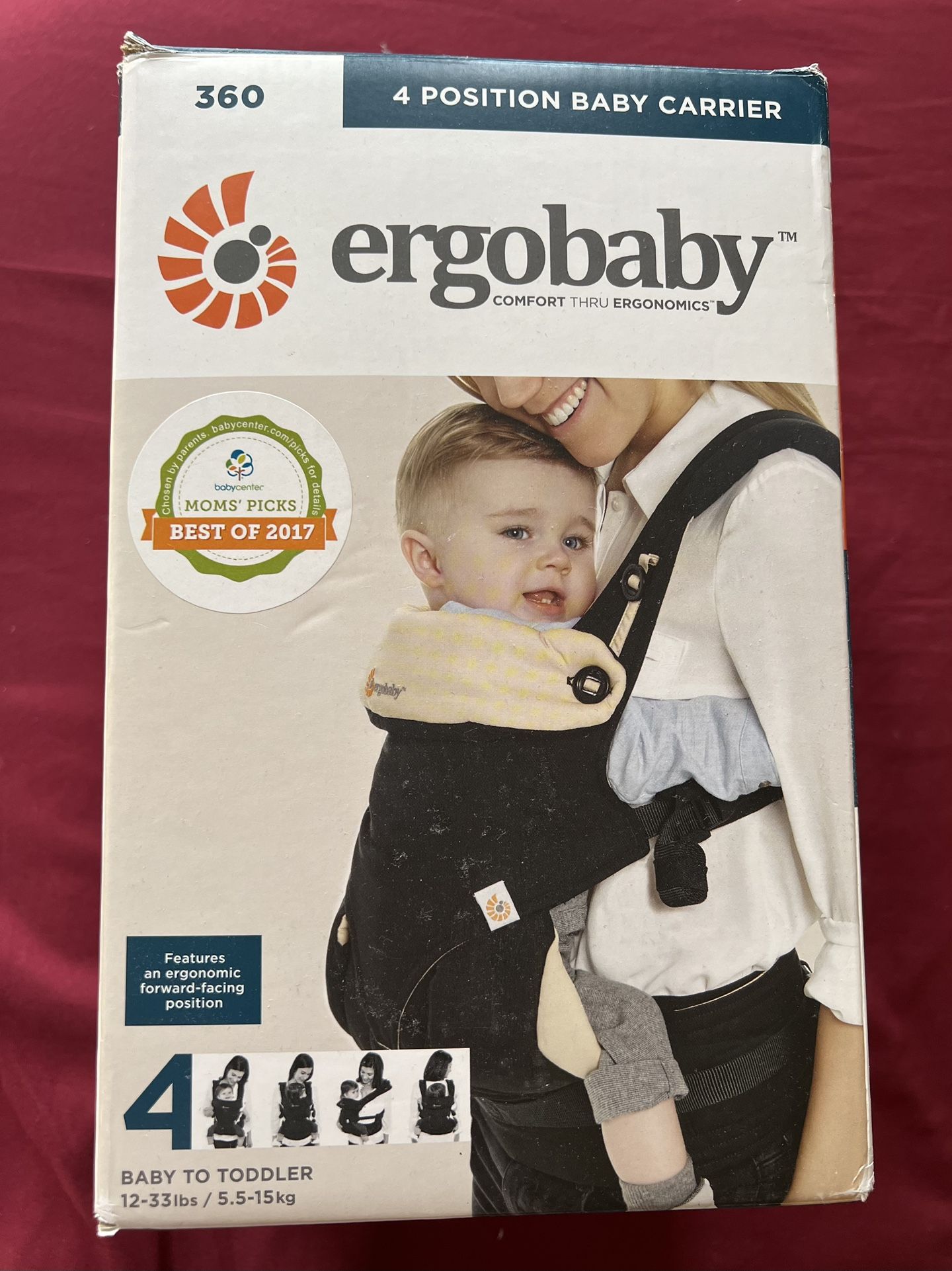 Ergobaby Carrier - New