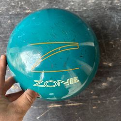 BRUNSWICK ZONE DEFENCE BOWLING BALL 15lb 9oz Blue