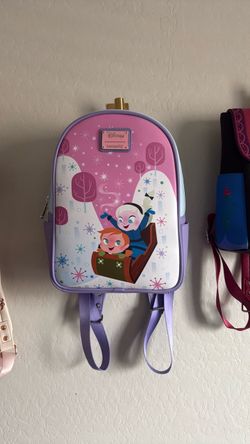 Frozen Anna Else Sledding Loungefly Backpack