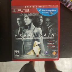 Ps3 Game HEAVY RAIN