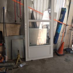 Aluminum Glass Door 36 Wide By 79