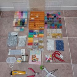 Beads and Jewelry Making Supplies - Price Includes All 