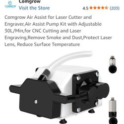 Laser Air assist, Ortur, Xtool, Cutter, Engraver