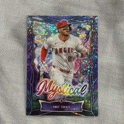 Mike Trout baseball card