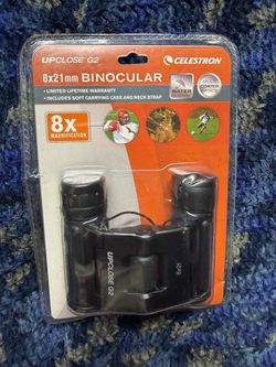 NEW Celestron UpClose G2 8x21 Compact Binoculars - Sealed in Pack