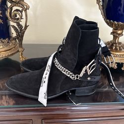 Amiri Bandana Boots