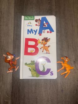 Disney ABC book with toys