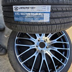 19"new Wheels & New Tires For TOYOTA CAMRY/ACCORD 