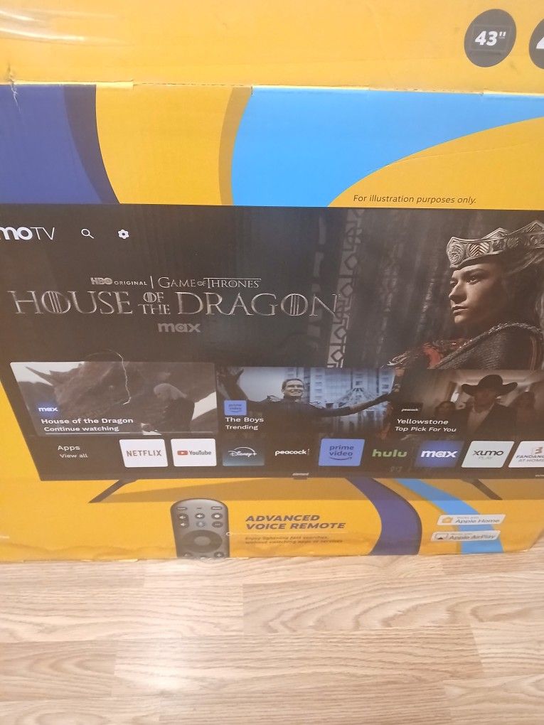 Element Xumo TV 43 Inch