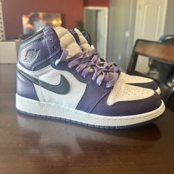 Jordan 1 High Court Purple Size 6.5Y 