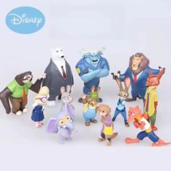 Zootopia 12 Piece Figures 