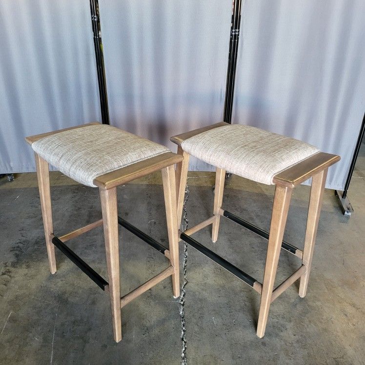 Backless Counter Stools (Set of 2)