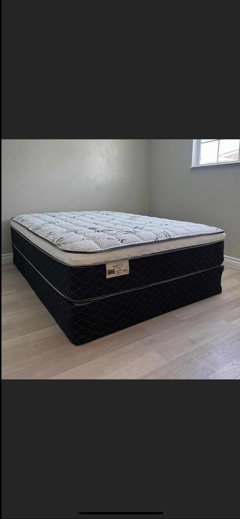 BRAND NEW PILLOW TOP MATTRESSES ✅ COLCHONES NUEVOS PILLOW TOP 💯‼️ QUEEN SIZE $150 ❌ $210 With Box Spring FULL SIZE $140❌ $200 With Box Spring💥 