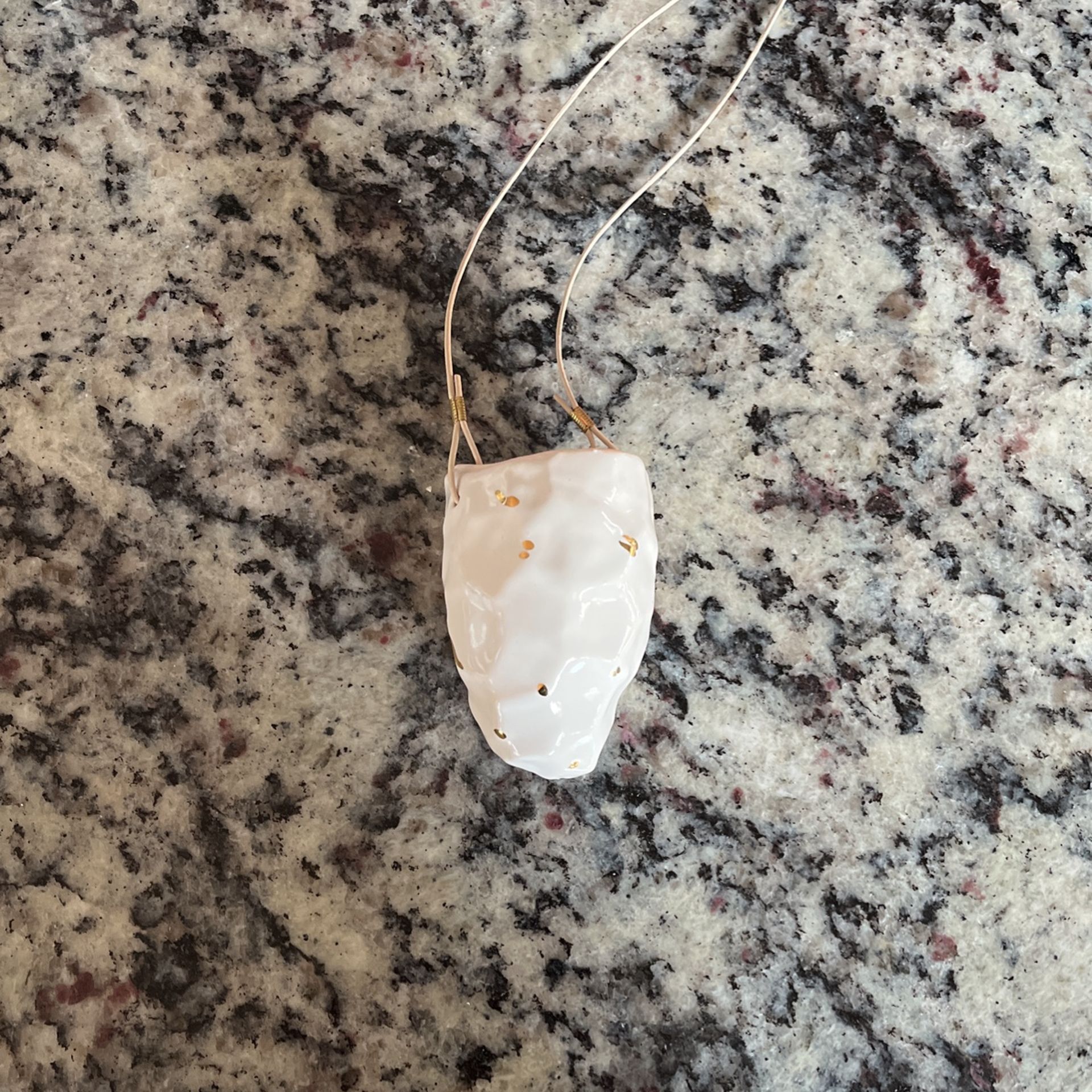 Cute Little Hanging Ceramic Vessel