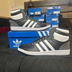Adidas Top Ten “Black/Grey/White” Men’s Size 9.5
