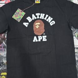 Bape College tee ‘black’
