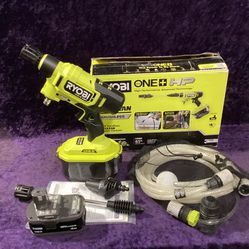 🧰🛠RYOBI ONE+ HP 18V Brushless EZClean 600PSI/0.7GPM Cold Water Power Cleaner w/4.0Ah Battery & Charger NEW!-$125!🧰🛠