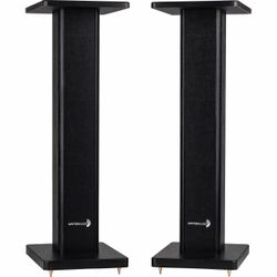New Dual top plate sizes fit speakers big and small positive aspect  Sand-fillable design reduces vibrations for clearer sound positive aspect  Swappa