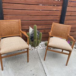 Pair Of Mid-Century Chairs