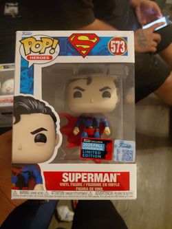 Super man 2025 fall convention funko pop