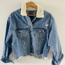 Abercrombie & Fitch jean jacket. NWT  Bin Q