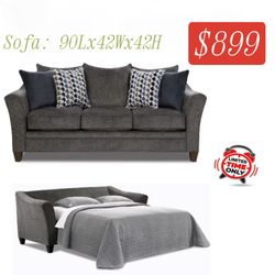 Sofa Sleeper With Actual Pill Out Mattress 